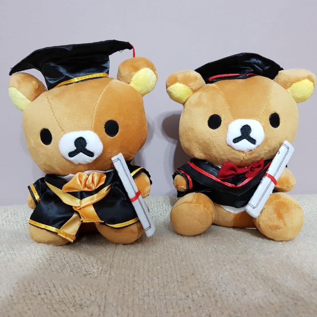 rilakkuma graduation bear