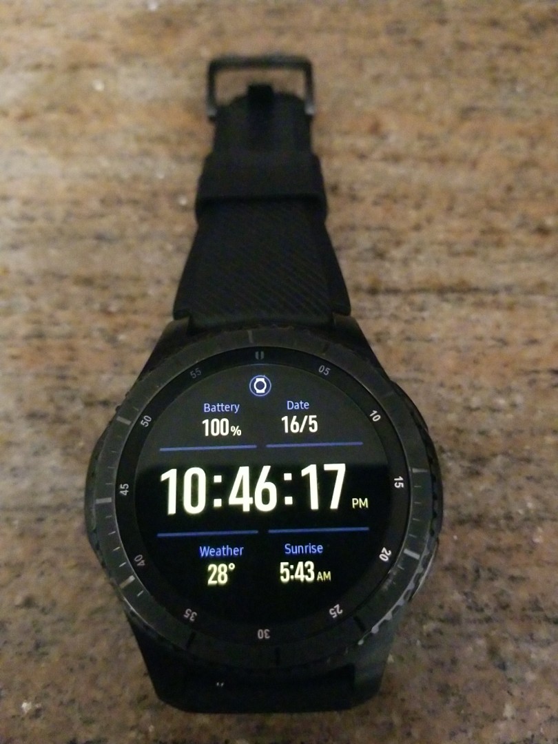 Samsung Gear S3 Frontier SM R760 46mm Sensors not working Carousell