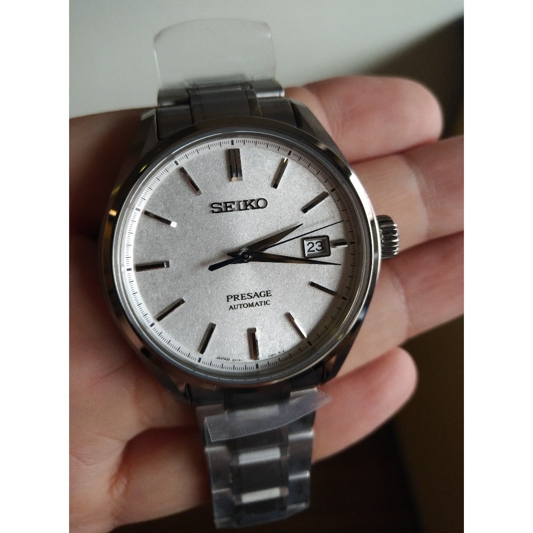 Seiko Presage SARX 055 Baby GS Snowflake JDM, Luxury, Watches on Carousell