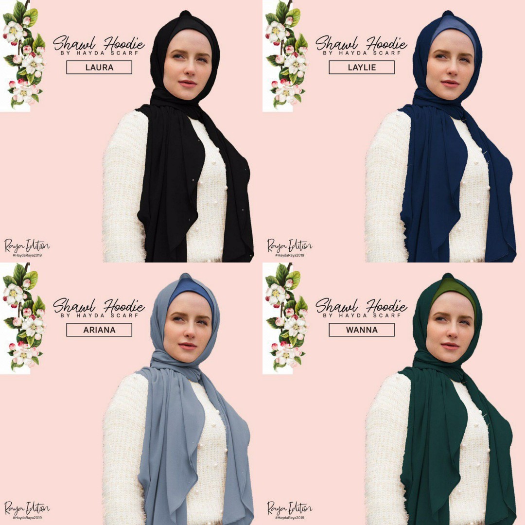 Shawl hoodie sales hayda scarf