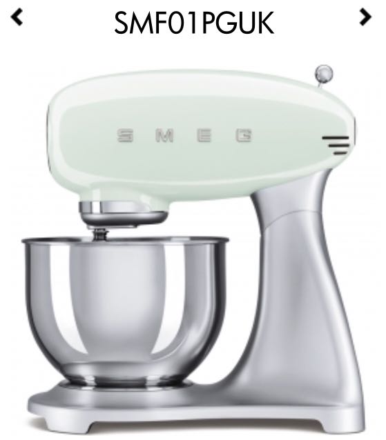 Smeg stand mixer (pastel green), TV & Home Appliances, Kitchen