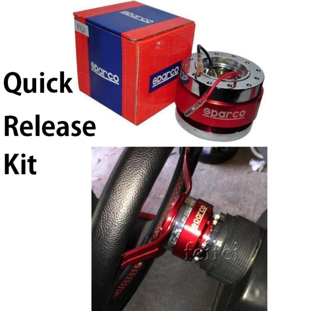 SPARCO Quick Release Boss Kit Hub Lock Joint Universal Steering Wheel