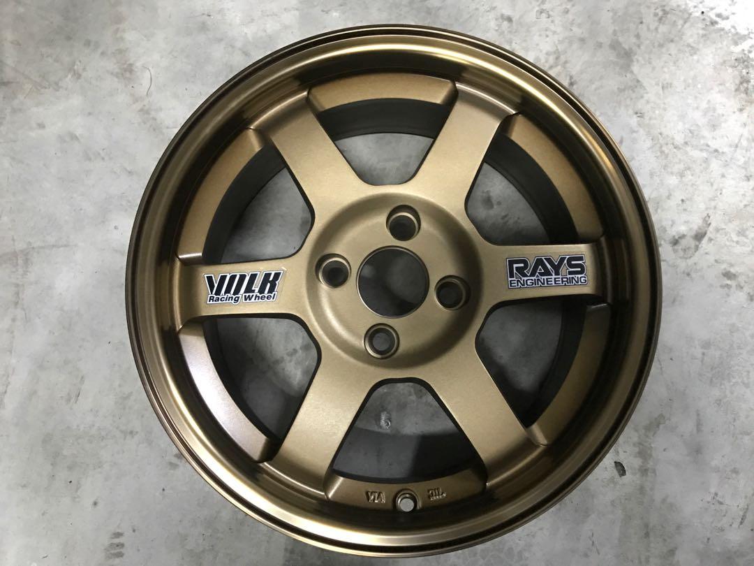 Sport Rim Baru Grid A 15inci Te37 Cutting Ori Utk Bezza Axia Myvi Alza Wira Saga Vios City Jazz Almera Auto Accessories On Carousell