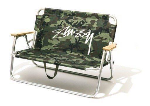 Stussy x Coleman camo foldable chair sofa neighborhood srl （一大