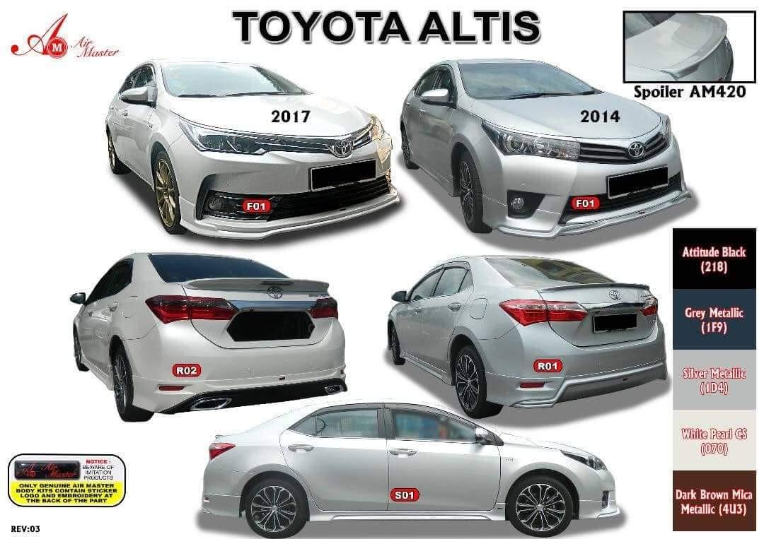 Get Wallpaper Toyota Altis Bodykitds Car Accessories Accessories On Carousell Desktop Wallpaper Free