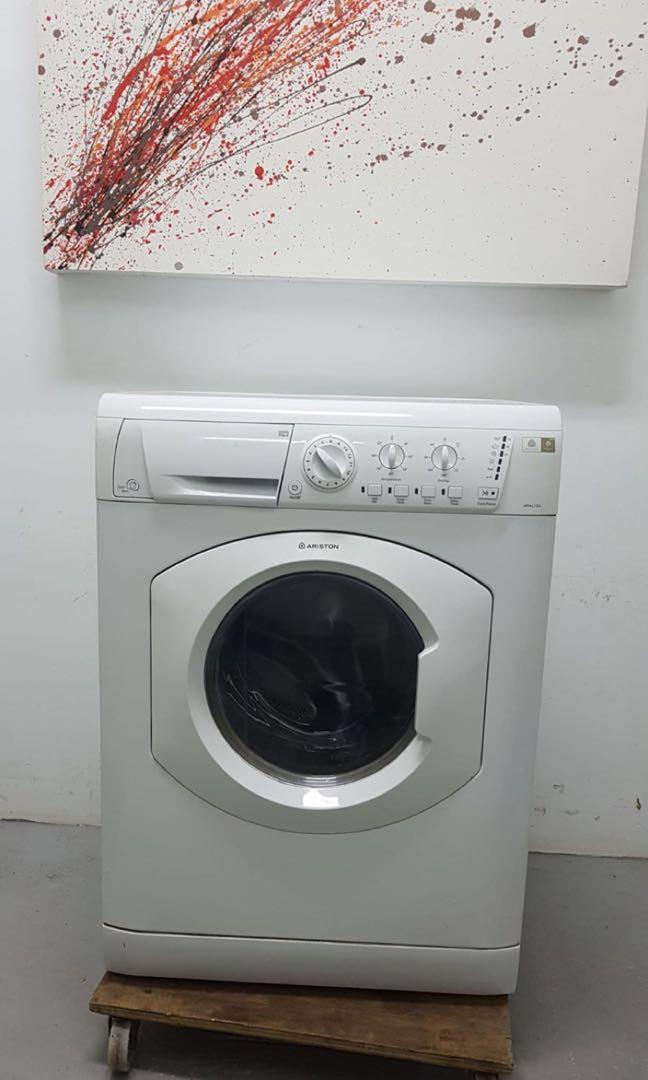 Used Ariston 7.5kg/4.5kg Front Load Washer and Dryer ARML105, TV & Home