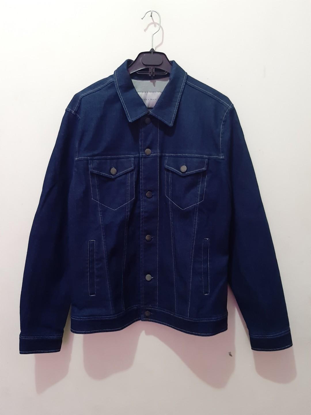 jaket jeans zara man