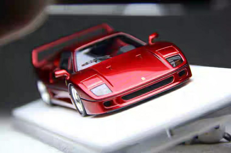 1/43 SCM 法拉利Ferrari F40 金屬紅旺角信和交收, 興趣及遊戲, 玩具 