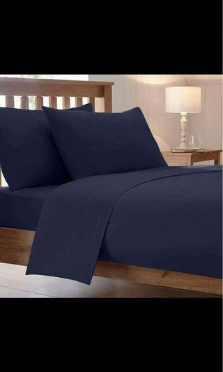 Elegant bed sheet flats pillow case covers