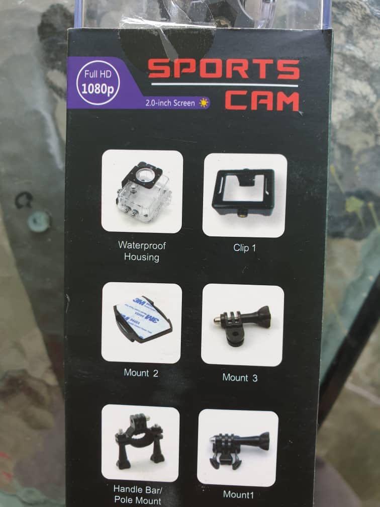 Action camera (Category: Security Systems & CCTV Cameras) located in Kuala Lumpur. Submitted by felix-tan (Listing ID 229532594, Image 2). Description: .