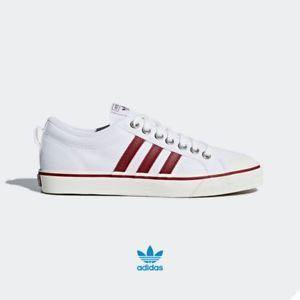 adidas nizza red and white