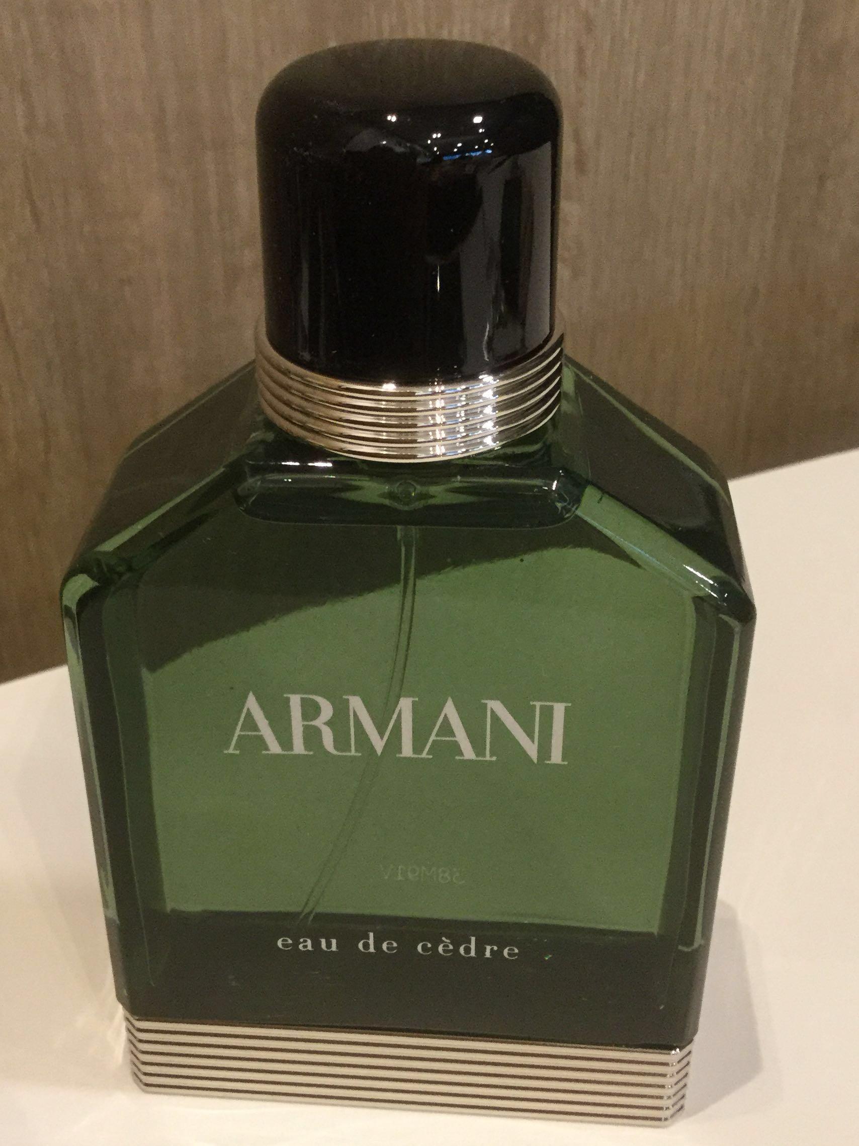 armani perfume eau de cedre