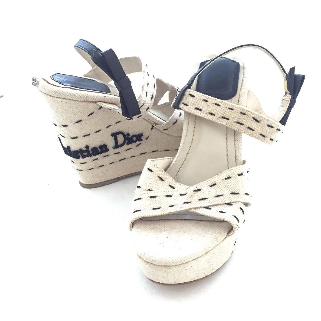 dior wedges shoes