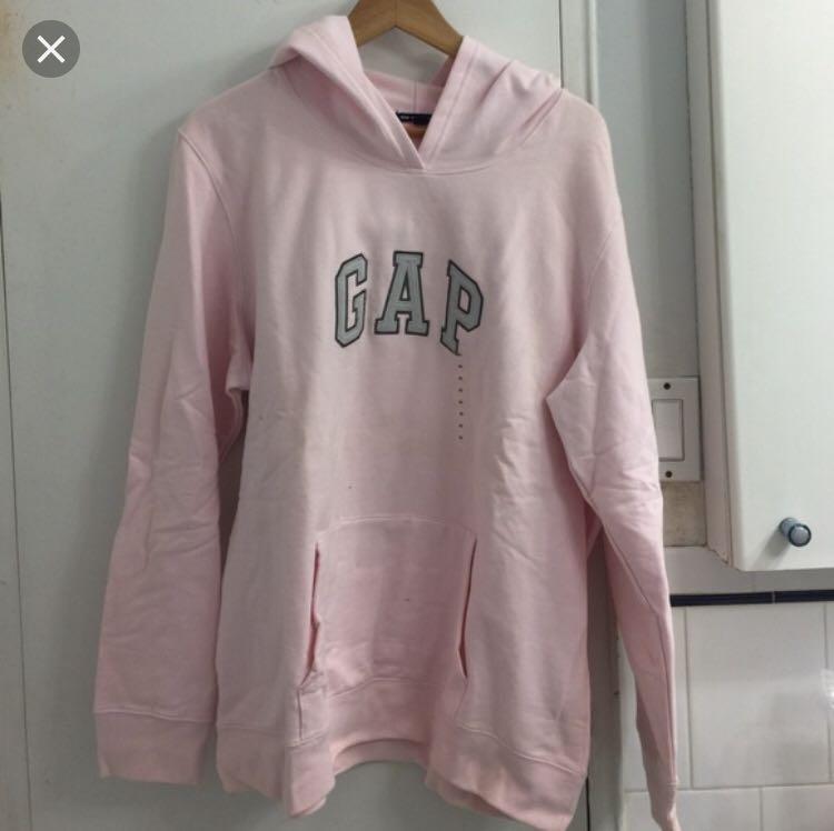 gap hoodie pink