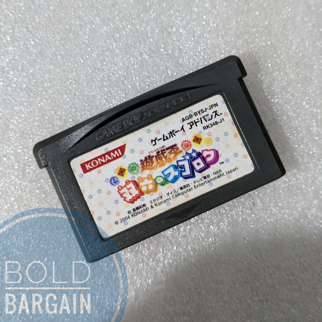 Authentic Yu Gi Oh Sugoroku No Sugoroku Game Cartridge For Nintendo Game Boy Advance Sp Ds Lite Gba Gameboy Console Toys Games Video Gaming Video Games On Carousell
