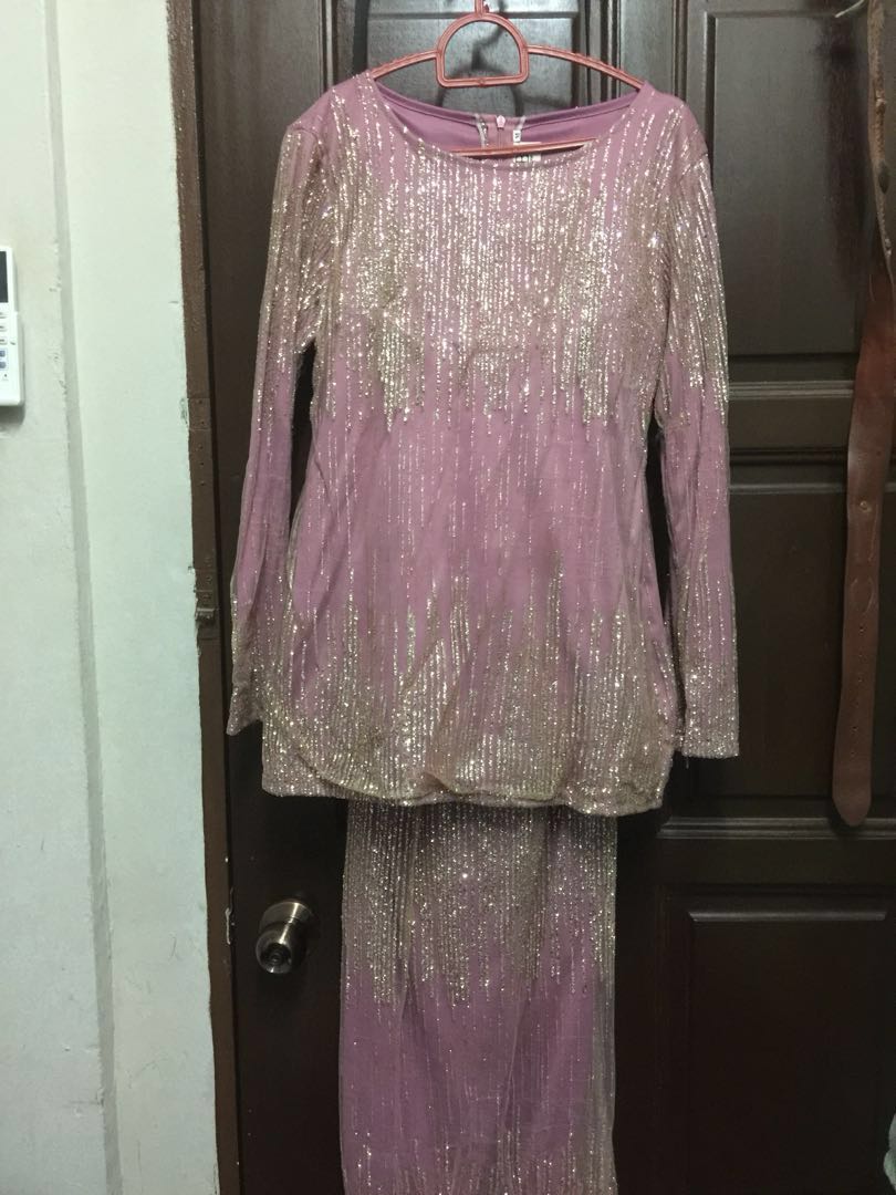 baju kurung sequin