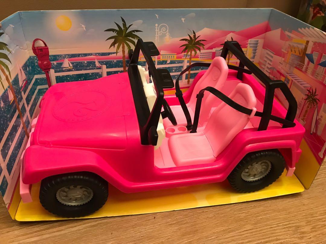 barbie beach car