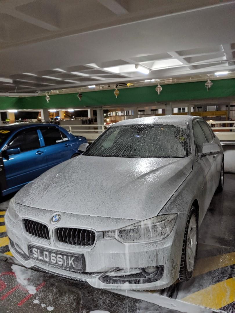 Bmw 320i Sedan Auto Car Wash Detailing Grooming Car