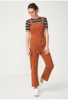 cotton overall jumpsuit