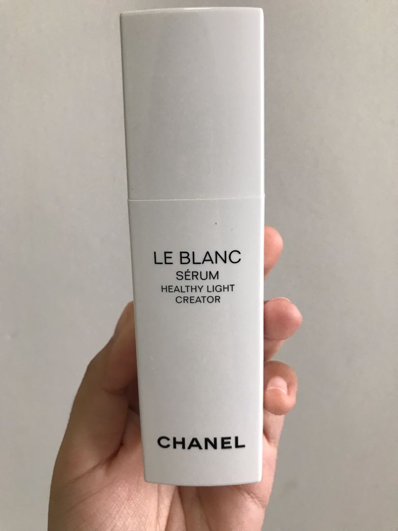 Chanel Le Blanc Serum Healthy Light Creator, Beauty & Personal Care, Face,  Face Care on Carousell