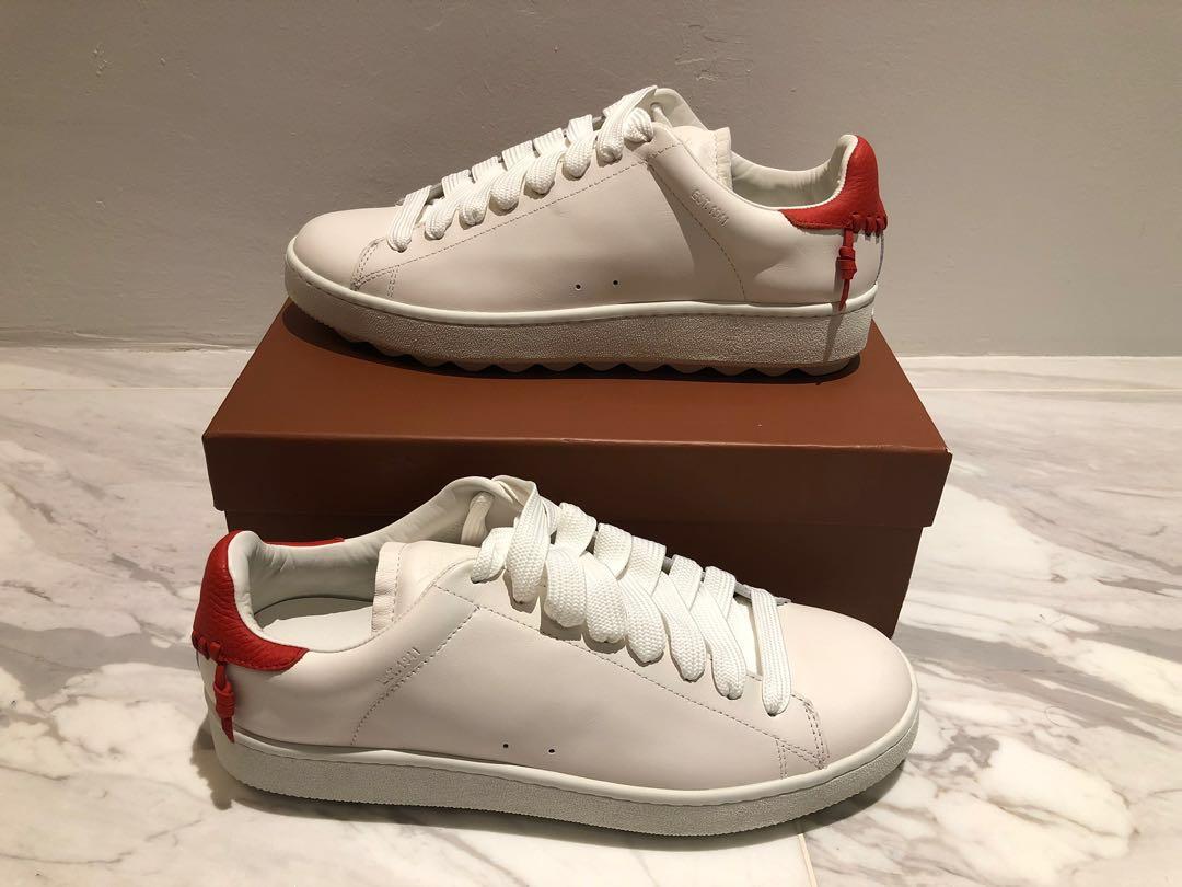 coach leather sneakers