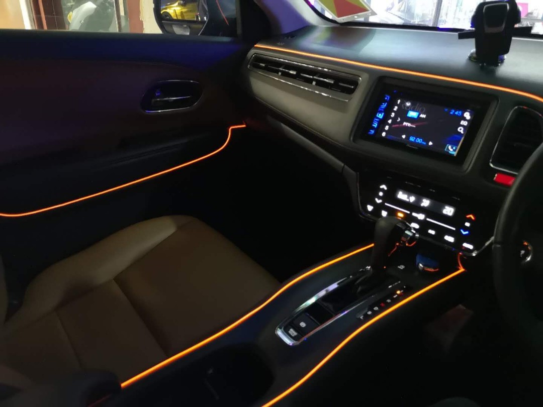 Customize Interior Ambient Optic Lighting For Car