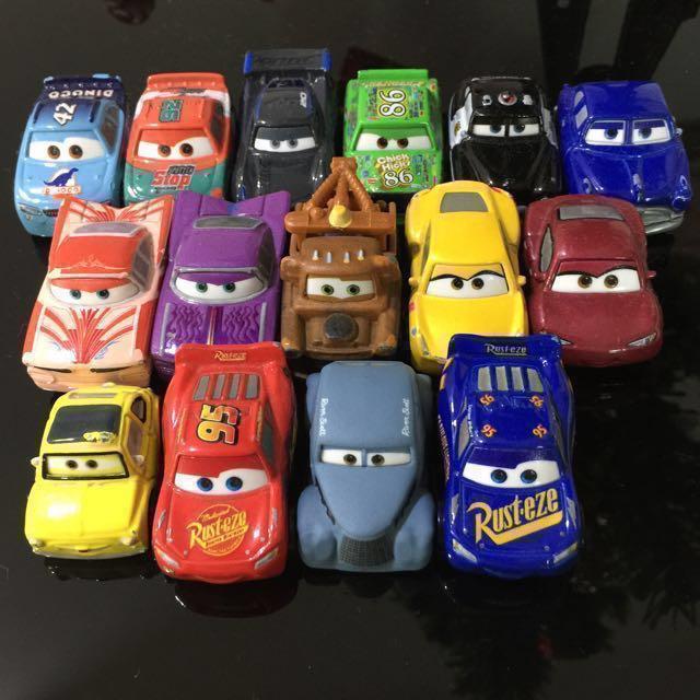 mini racers cars 3 list