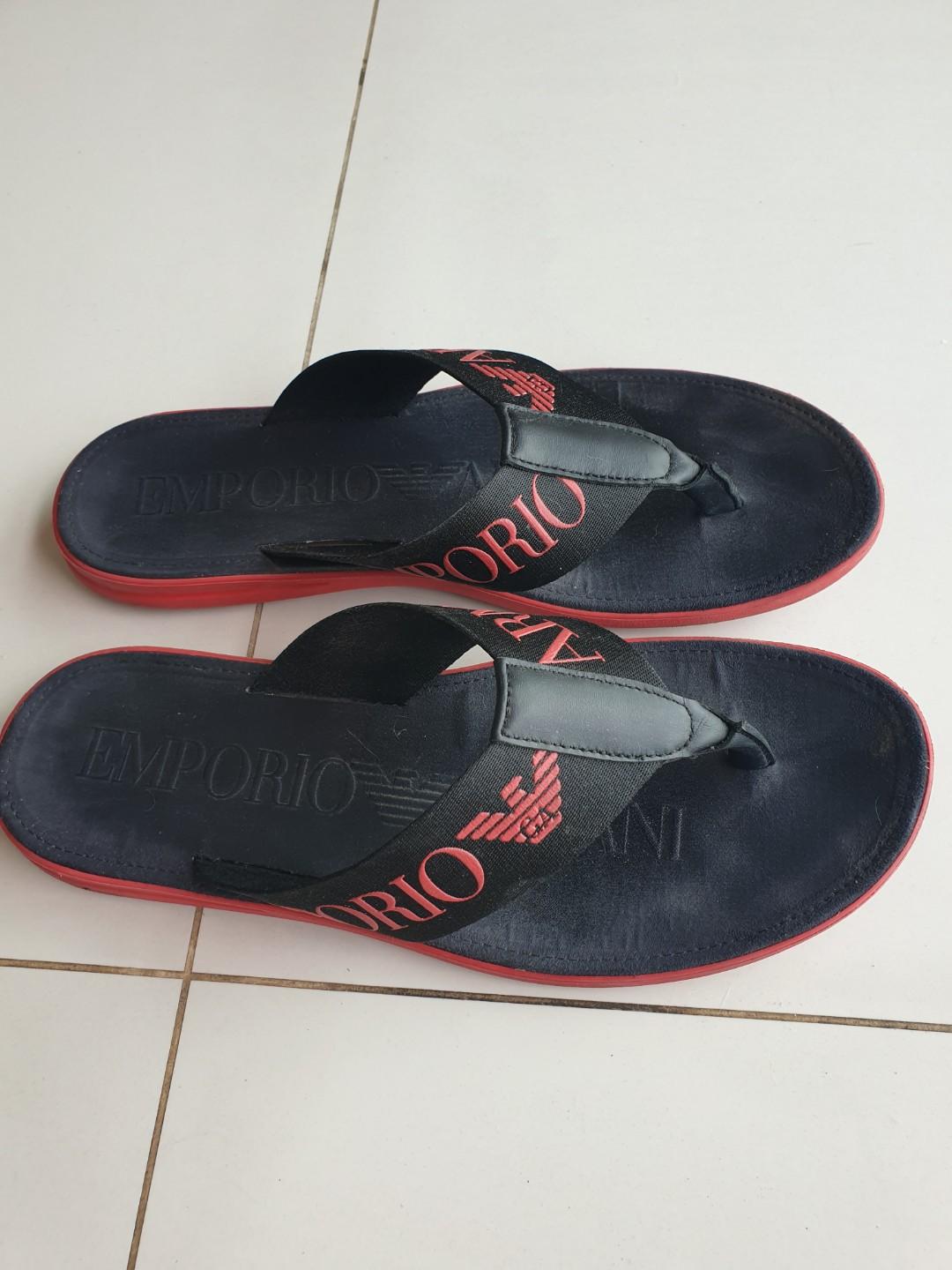 emporio armani slippers