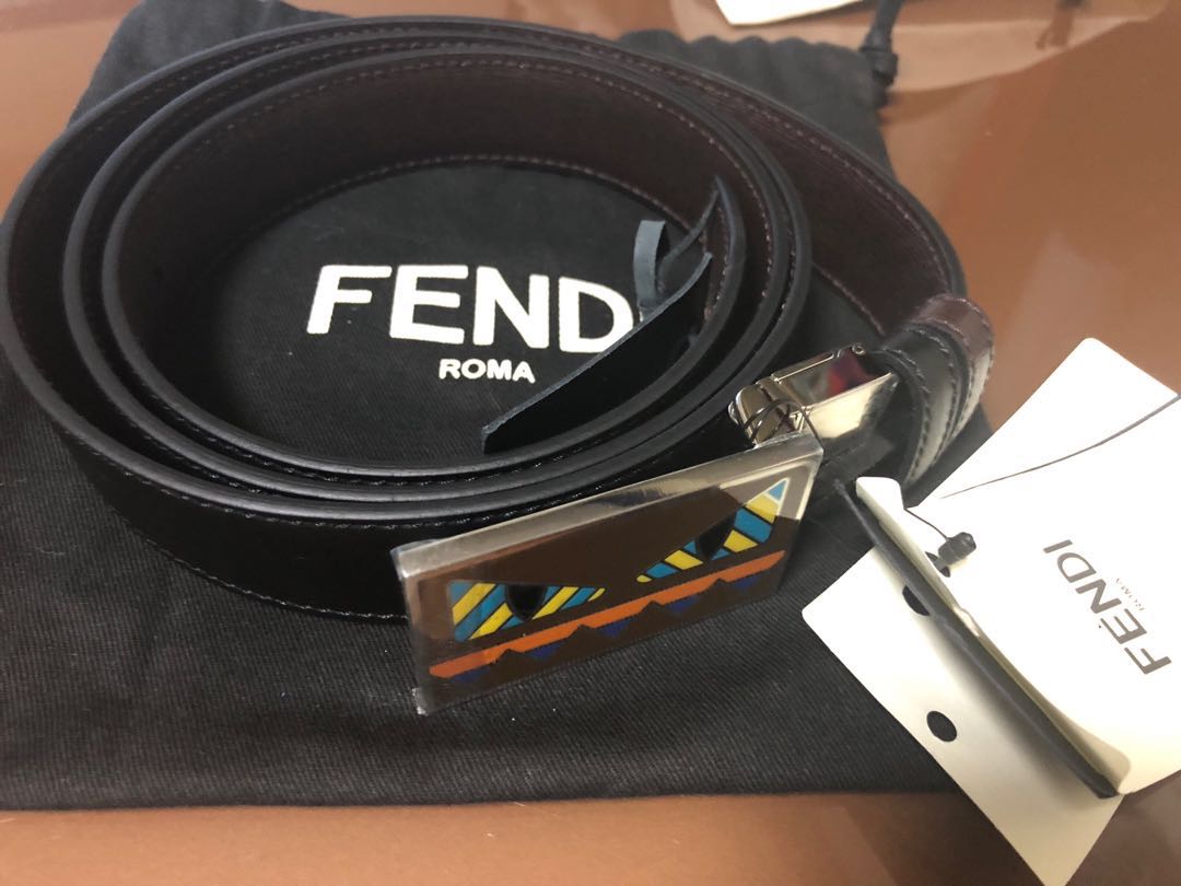 fendi belt with face