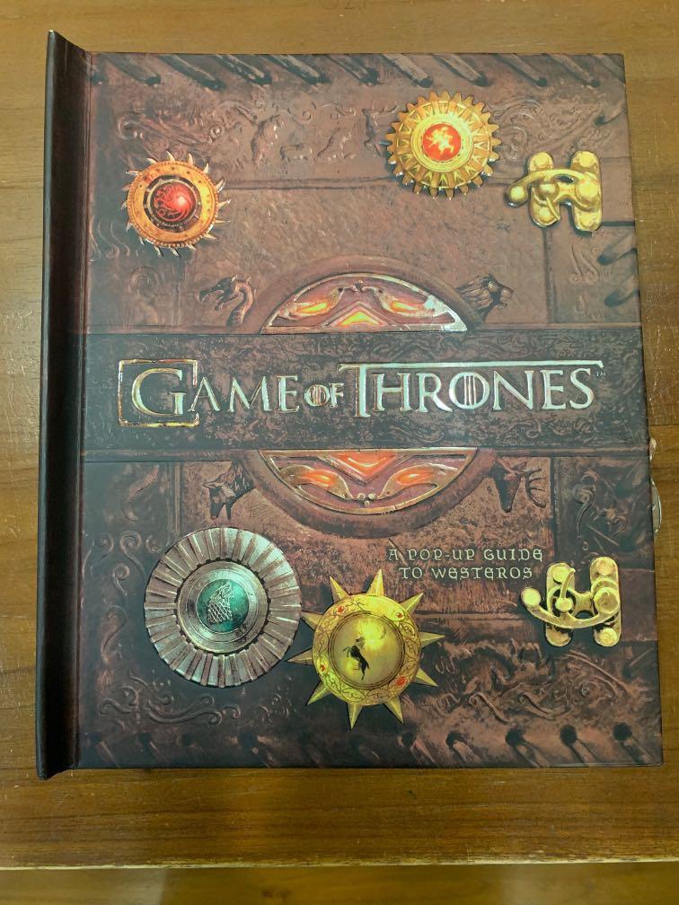 Game Of Thrones A Pop Up Guide To Westeros Books Stationery