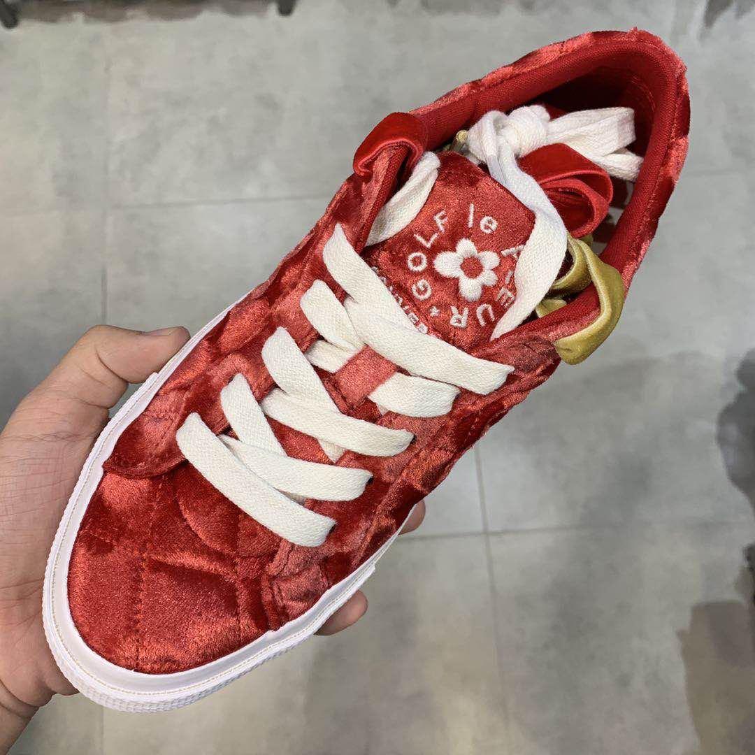 Golf le Fleur Converse Velvet Women s Fashion Footwear Sneakers on Carousell