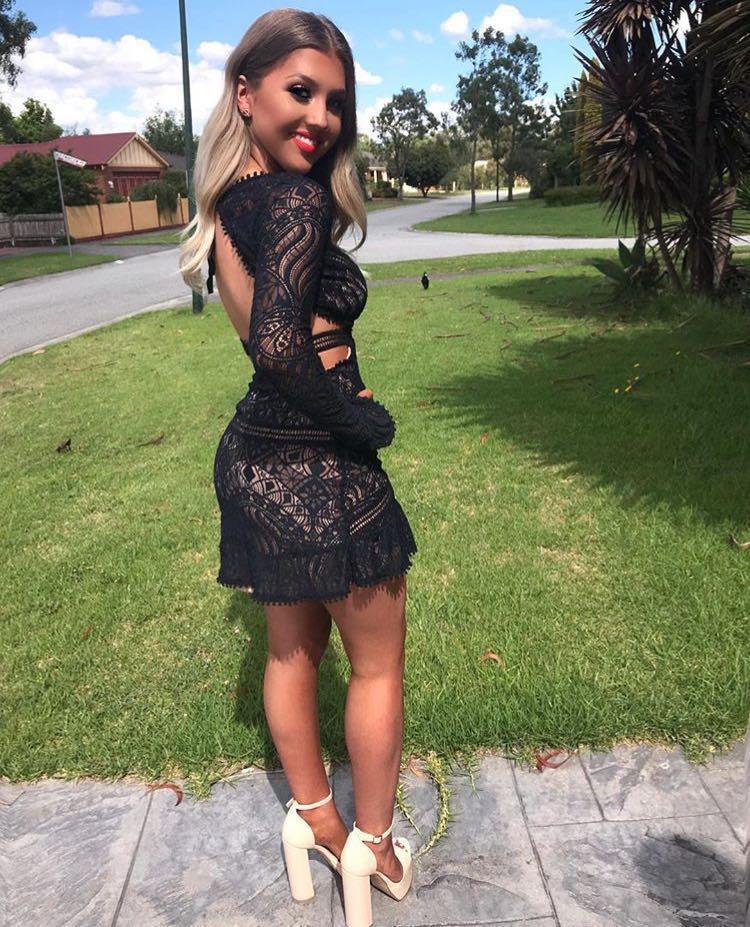 HIRE Emerie Cut Out Dress For Love and 