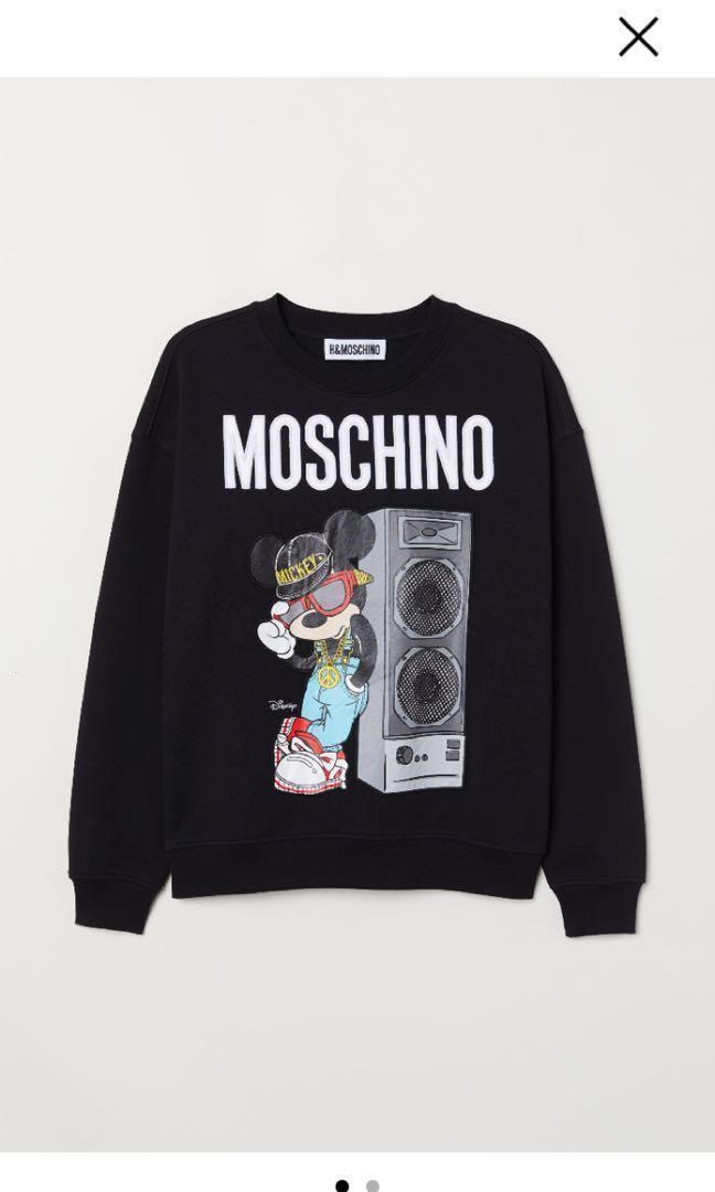 Moschino sweatshirt h&m shop