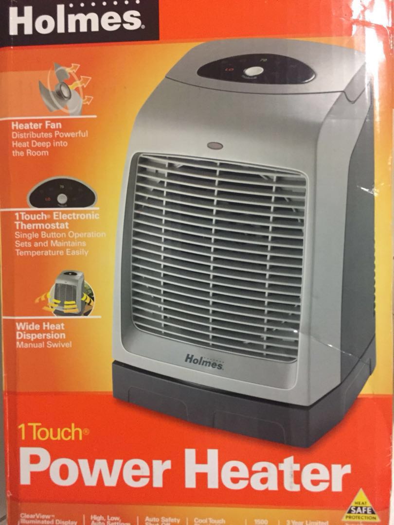 Holmes Power Heater, TV u0026 Home Appliances, Electrical, Adaptors u0026 Sockets  on Carousell