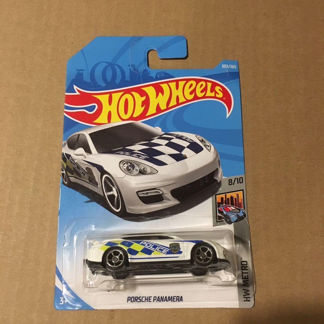 hot wheels porsche panamera police