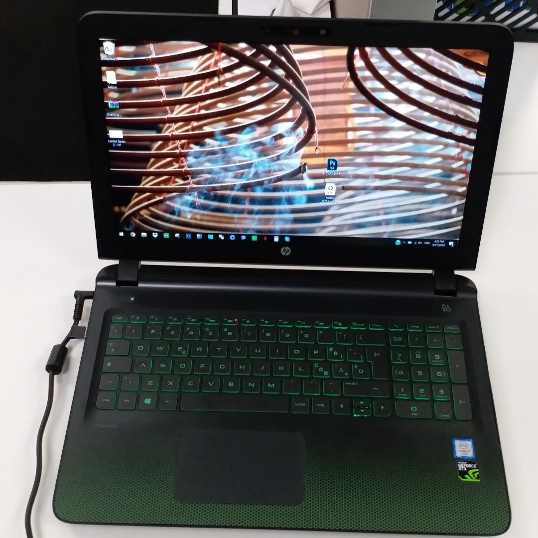 Hp Pavillion Gaming Laptop Computer Pc Electronics Computers