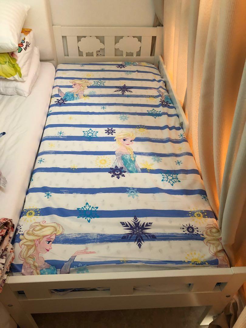 zonde Vouwen iets Ikea Children Bed Frame + mattress (70 X 160cm), Furniture & Home Living,  Furniture, Bed Frames & Mattresses on Carousell