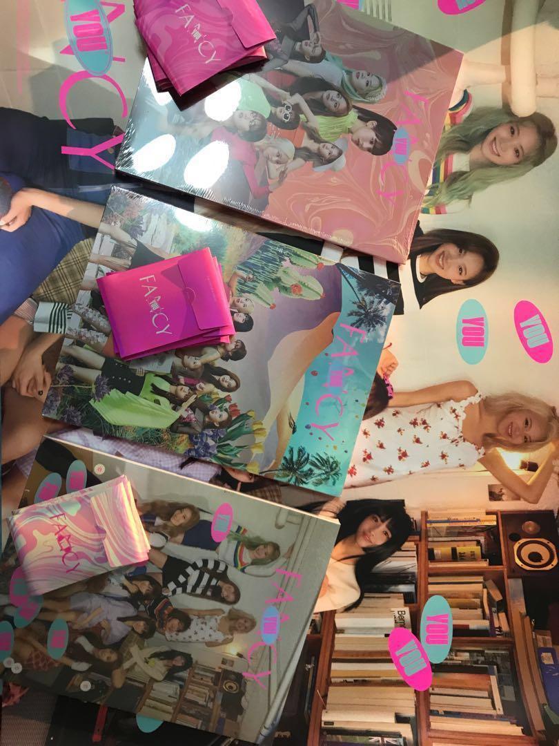 In Stock Twice Fancy You Album Entertainment K Wave On Carousell