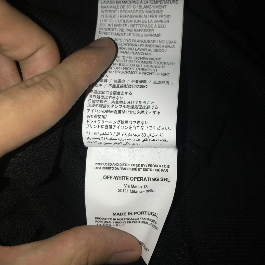 INSTOCK Off White 18SS Mona Lisa Hoodie 