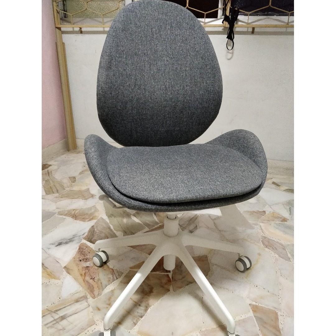 Interest Check Ikea HATTEFJALL Office Chair Grey White Babies