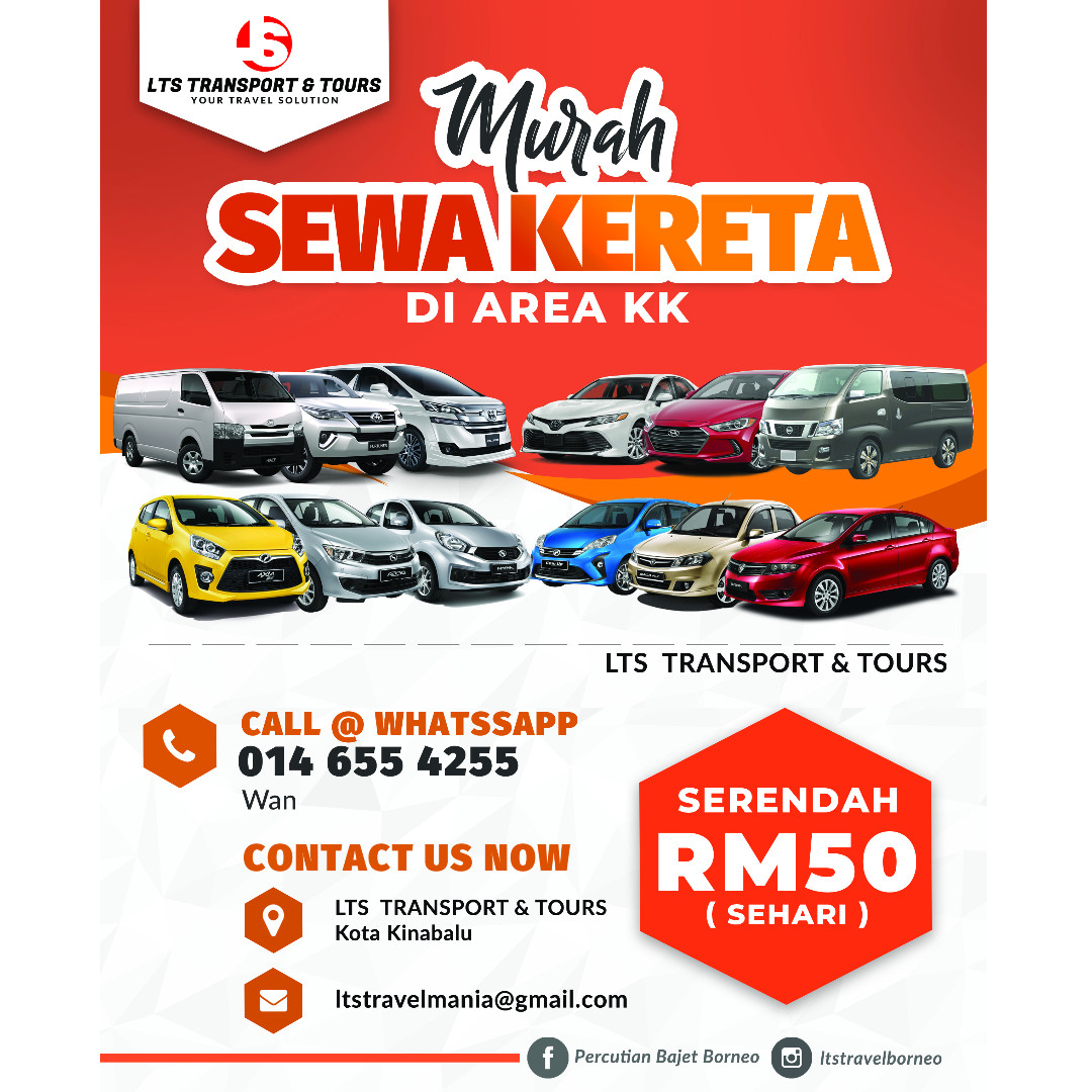 Kereta Sewa Murah Kk Cars Vehicle Rentals On Carousell