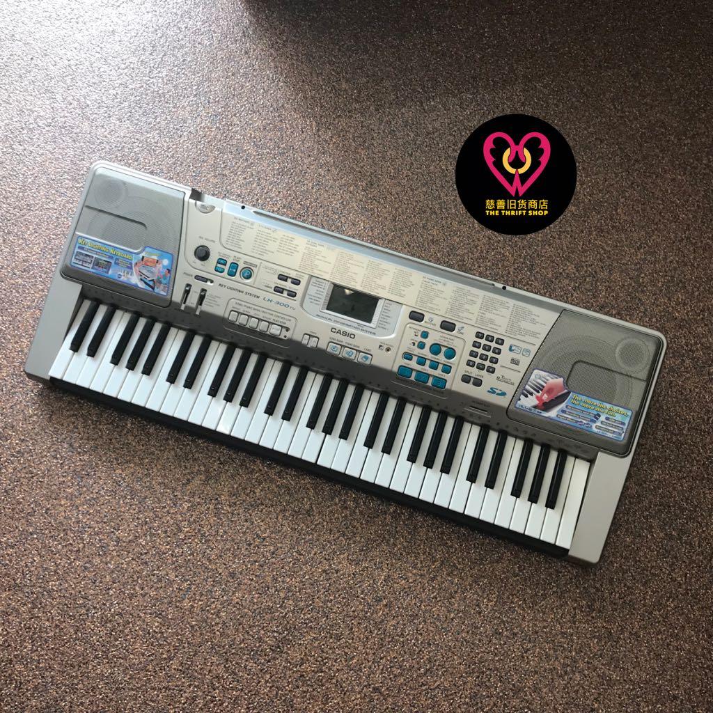 Key Lighting Keyboard Brand Casio Model LK300TV