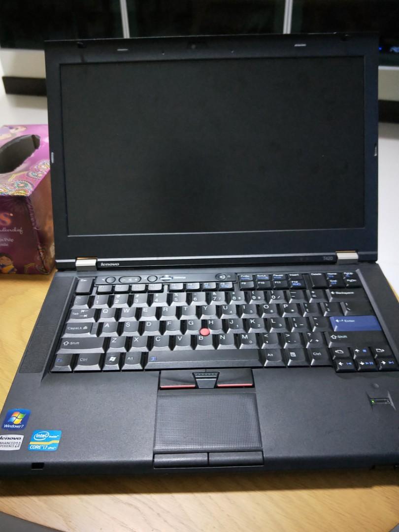 Lenovo Thinkpad T420 Intel Core I7 Electronics Computers Laptops On Carousell