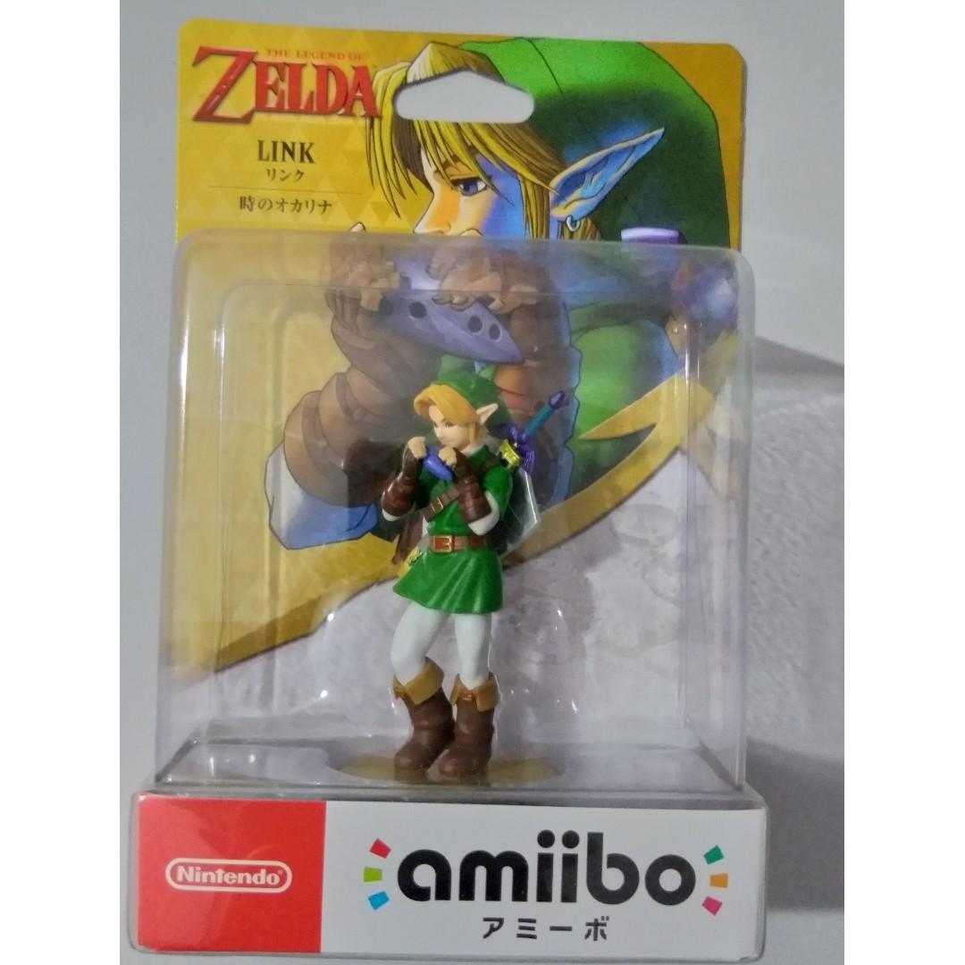 Link Ocarina Of Time Amiibo The Legend Of Zelda Video Gaming Gaming Accessories Interactive Gaming Figures On Carousell