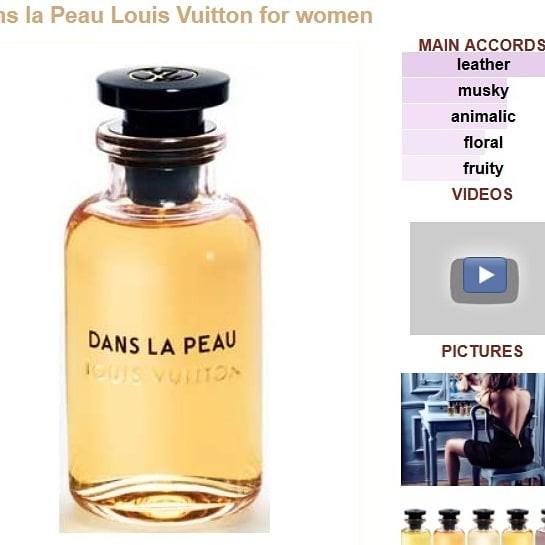 parfum lv dans la peau