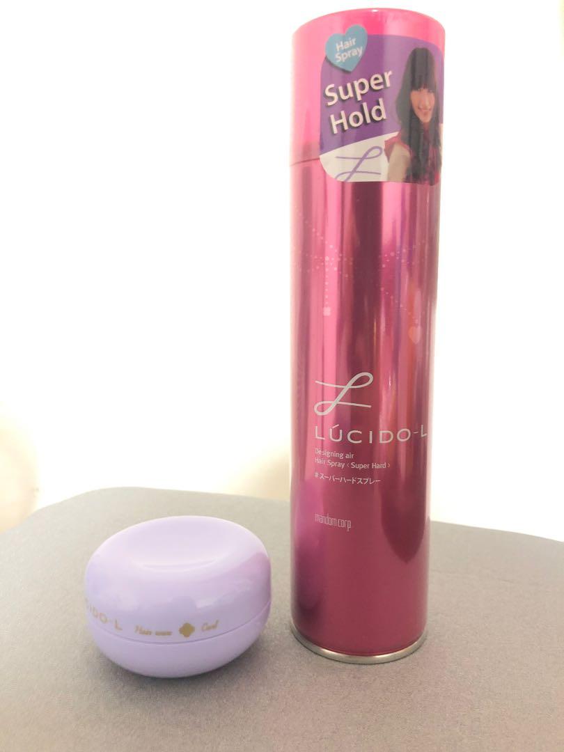 Lucido L Hair Spray Hair Wax Curl Health Beauty Hair Care