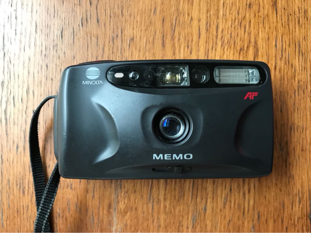 Minolta AF Memo 35 mm point and shoot film camera