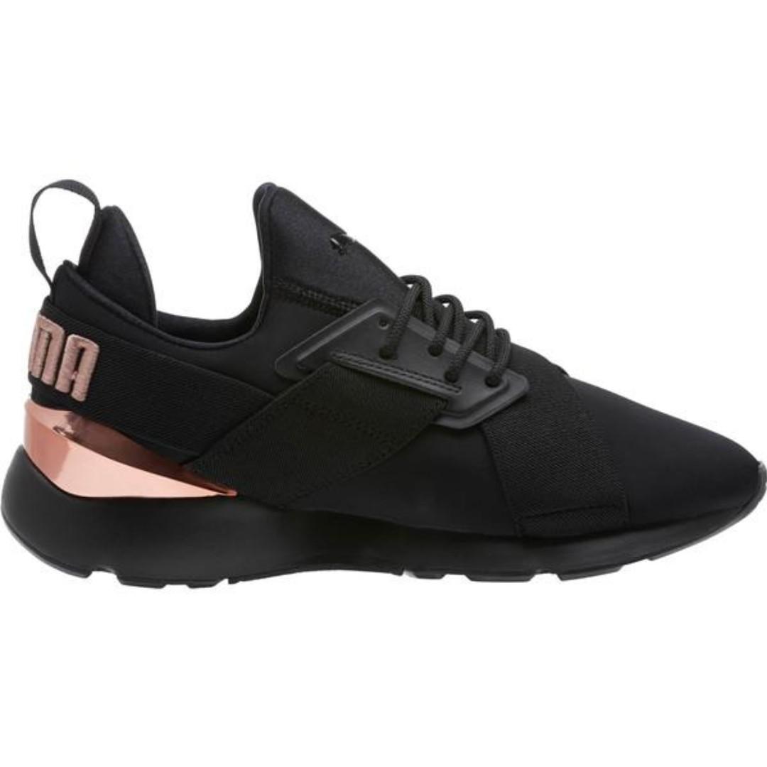MGAG101 Muse Metal WNS Puma Black Rose Gold Authentic Original