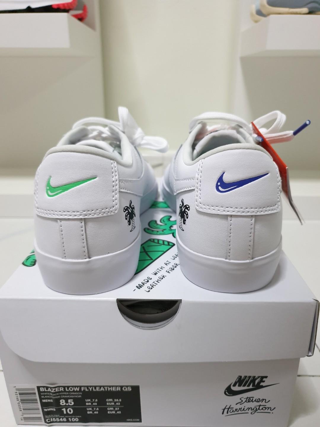 Nike Blazer Low Steven Harrington Men s Fashion Footwear Sneakers on Carousell