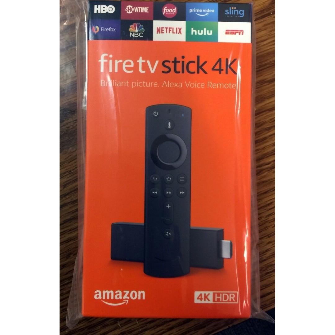 Nip Bnib Amazon Fire Tv Stick 4k With Alexa Voice Remote Electronics Others On Carousell